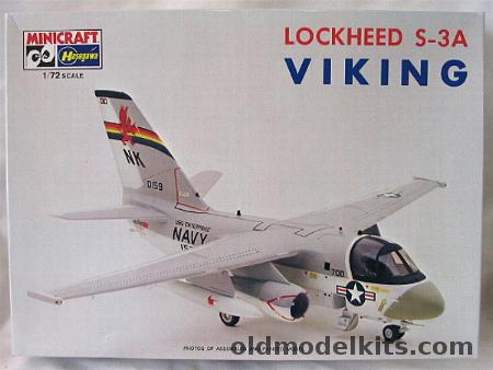 Hasegawa 1/72 Lockheed S-3A Viking - VS-38 USS Enterprise, 1142 plastic model kit